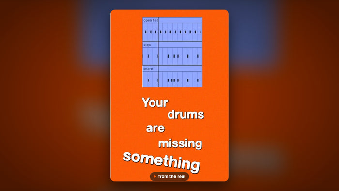 the percussion trick every producer needs