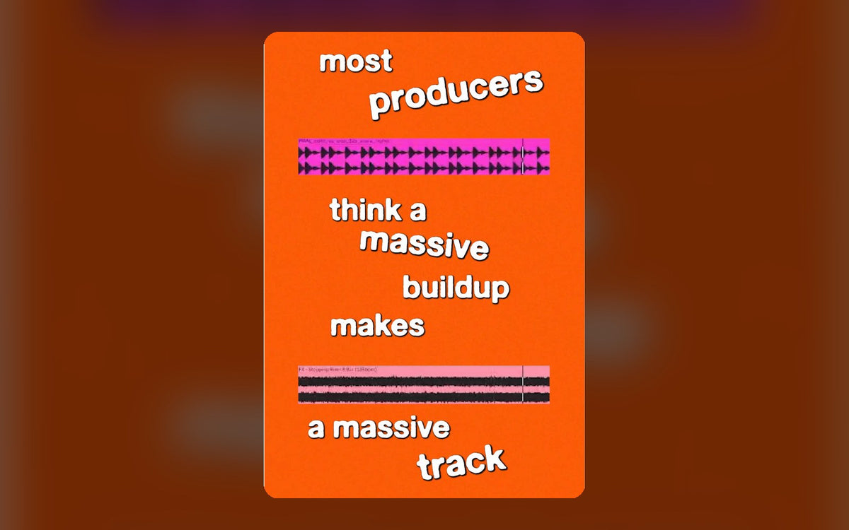 delete the riser: the drop that works without a build-up